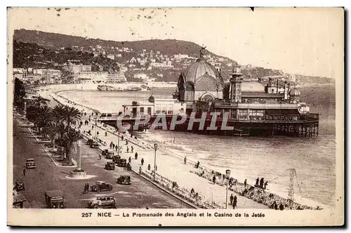 Ansichtskarte AK Nice La Promenade des Anglais et le Casino de la Jetee