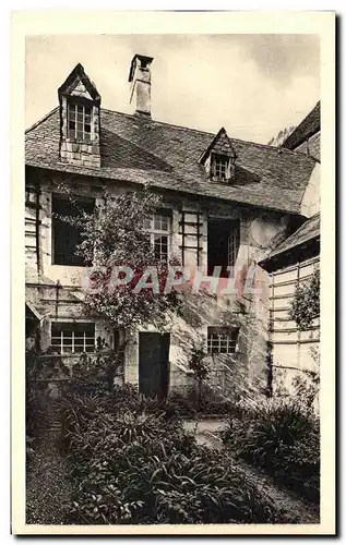 Cartes postales Monastere De La Grande Chartreuse Interieur d&#39une ceilule Le Jardin