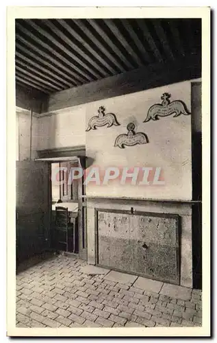 Cartes postales Monastere De La Grande Chartreuse Interieur d&#39une ceilule Premiere plece