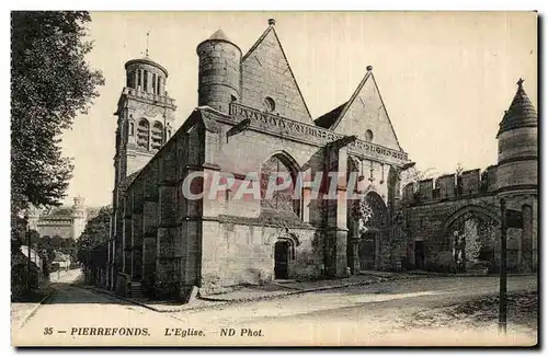 Cartes postales Pierrefonds L&#39Eglise