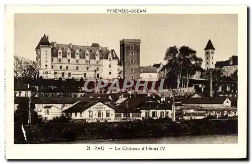 Cartes postales Pau Le Chateau d'Henri IV