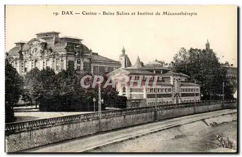 Cartes postales Dax Casino Bains Salins et Institut de Mecanotheraple