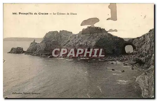 Ansichtskarte AK Presqu&#39ile de Crozon Le Chateau de Dinan