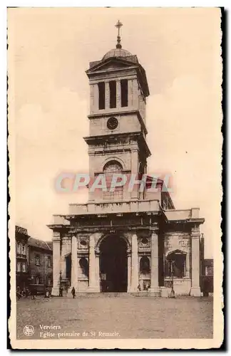 Cartes postales Verviers Eglise primaire de St Remacle