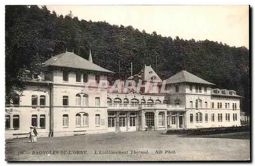 Cartes postales Bagnoles De L'Orne L'Elablissement Thermal