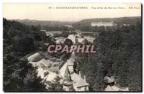 Cartes postales Bagnoles De L&#39Orne Vue prise du Roc au Chien