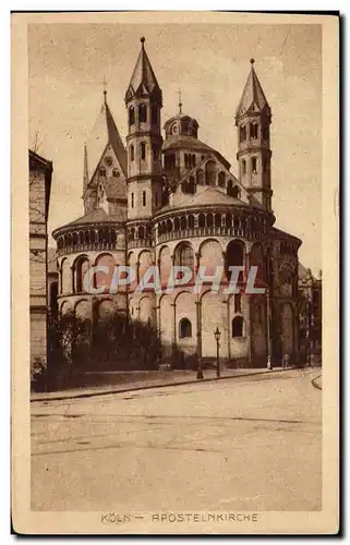 Cartes postales Koln Apostelnkirche
