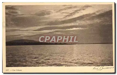 Cartes postales Lac Leman Suisse