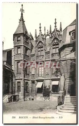 Cartes postales Rouen Hotel Bourgtheroulde