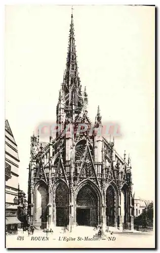 Cartes postales Rouen L&#39Eglise St Maclou