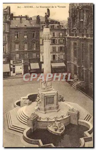 Cartes postales Rouen Le monument de la Victoire