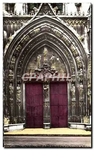 Cartes postales Aix en Provence Porche de la Cathedrale