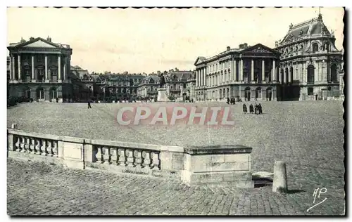 Cartes postales Versailles La Cour d&#39Honneur