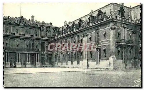 Ansichtskarte AK Versailles La Cour de Marbre