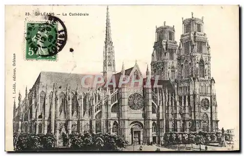 Cartes postales Orleans La Cathedrale