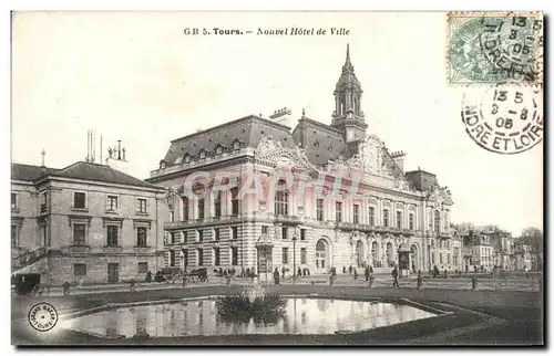 Cartes postales Tours Nouvel Hotel de Ville