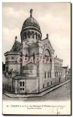 Cartes postales Tours La Basilique St Martin