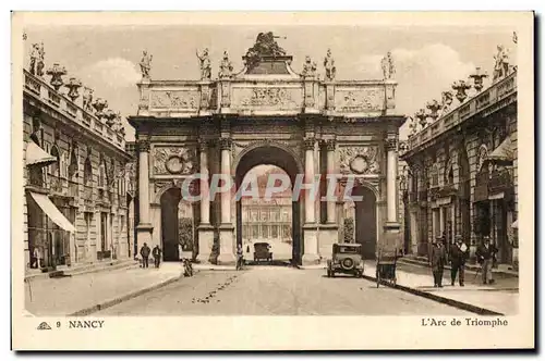 Cartes postales Nancy L&#39Arc de Triomphe