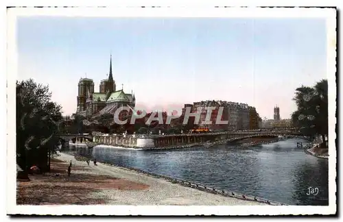 Ansichtskarte AK Paris Vue sur la Seine Notre Dame