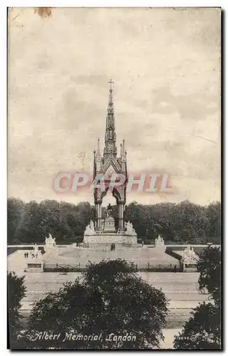 Cartes postales Albert Memorial London