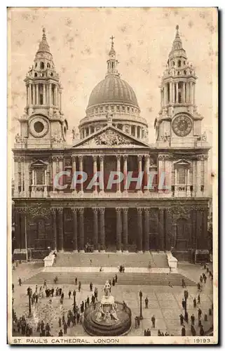 Cartes postales Paul&#39s Cathedral London