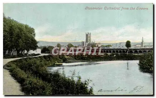 Cartes postales Gloucester Cathedral from the Severn