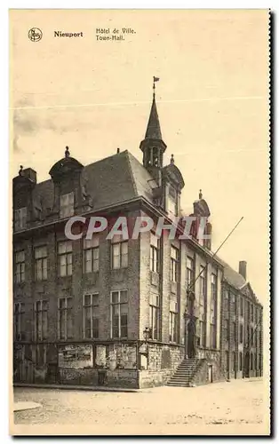 Cartes postales Nieuport Hotel de Ville