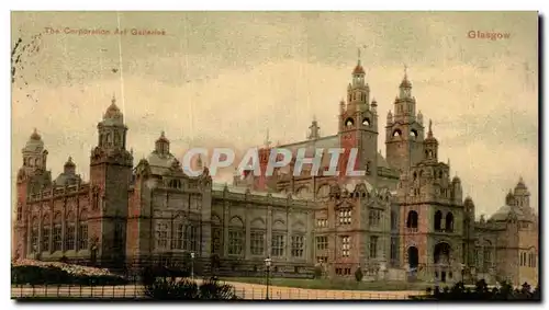 Cartes postales The Corporation Art Galleries Glasgow