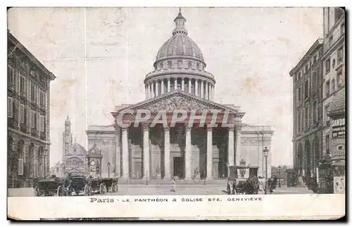 Ansichtskarte AK Paris Le pantheon Eglise Ste Genevieve