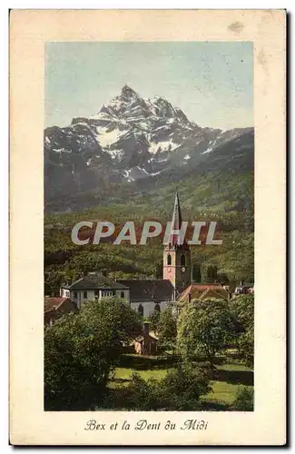 Cartes postales Bex et la dent du Midi Suisse