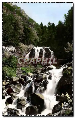 Ansichtskarte AK Cauterets La raillere La cascade du Lutour