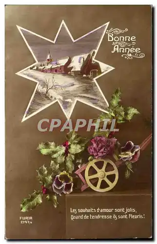 Cartes postales Fantaisie Bonne Annee Bonne annee