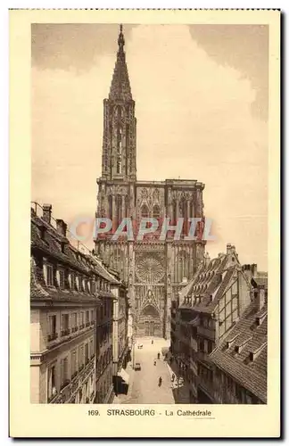 Cartes postales Strasbourg la cathedrale