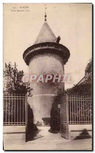 Cartes postales Rouen Tour jeanne d&#39Arc