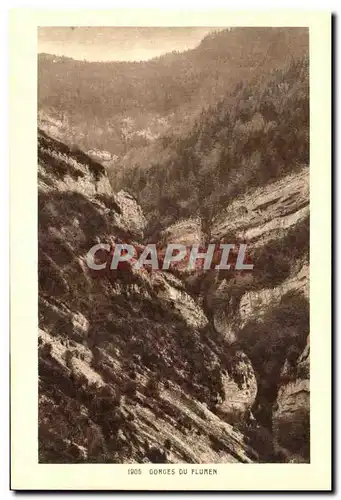 Cartes postales Gorges Du Flumen