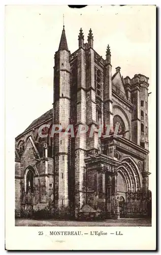 Cartes postales Montereau L&#39Eglise