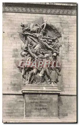 Cartes postales Paris Arc de Triomphe de l&#39Etoile