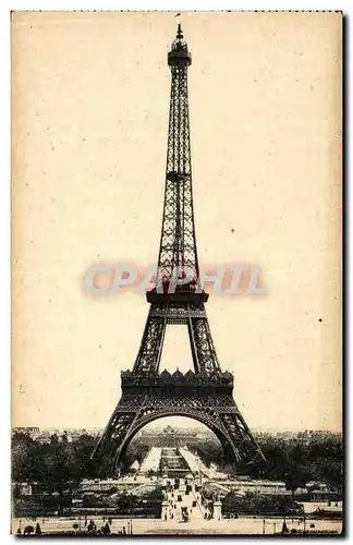 Cartes postales Paris La Tour Eiffel The Eiffel Tower