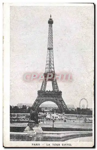 Cartes postales Paris La Tour Eiffel