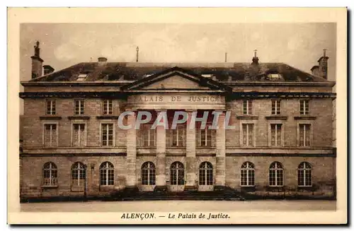 Cartes postales Alencon Le Palais de Justice