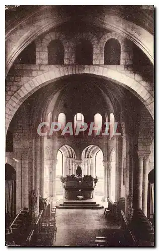 Ansichtskarte AK Morienval l&#39Eglise Ancienne eglise abbatiale des Benedictins