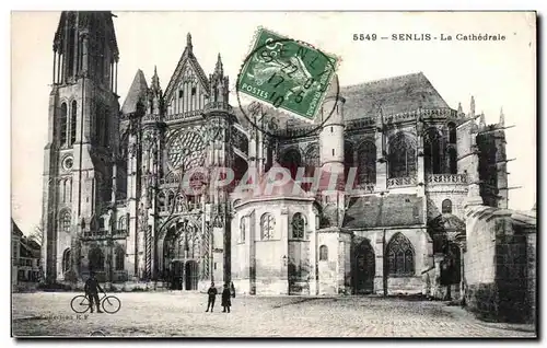 Cartes postales Senlis La cathedrale