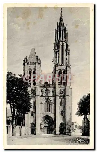 Cartes postales Senlis La Cathedrale portail Ouest