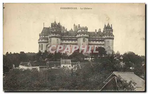 Cartes postales Pierrefonds Le chateau