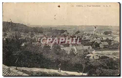 Cartes postales Creil Vue Generale