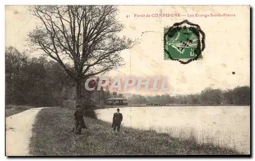 Cartes postales Foret de Compiegne Les etangs Saint Pierre