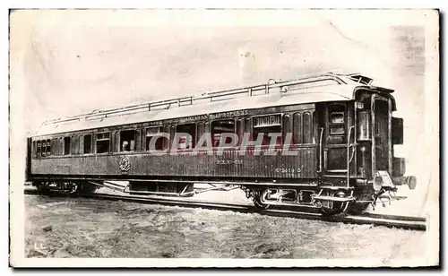 Ansichtskarte AK Foret de Compiegne Le Wagon du Marechal foch dans lequel l&#39Armistice Militaria