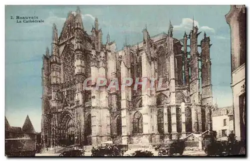 Cartes postales Beauvais La Cathedrale