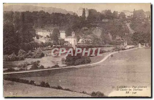 Cartes postales Cambo Vue generale de Cambo les Thermes