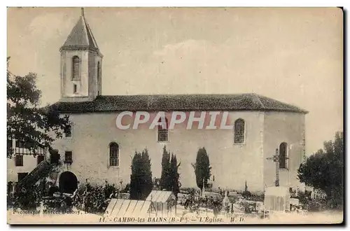 Cartes postales Cambo les Bains L&#39Eglise